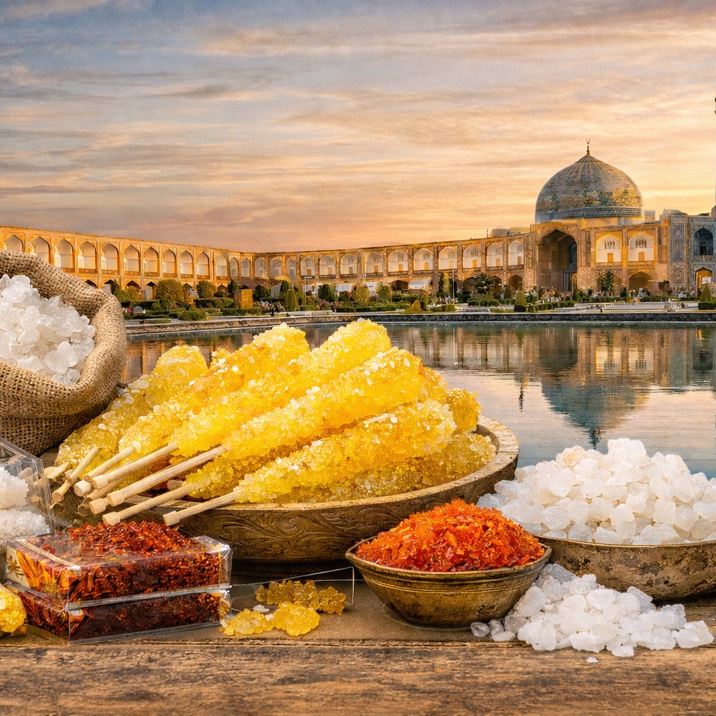 فروش عمده نبات اصفهان