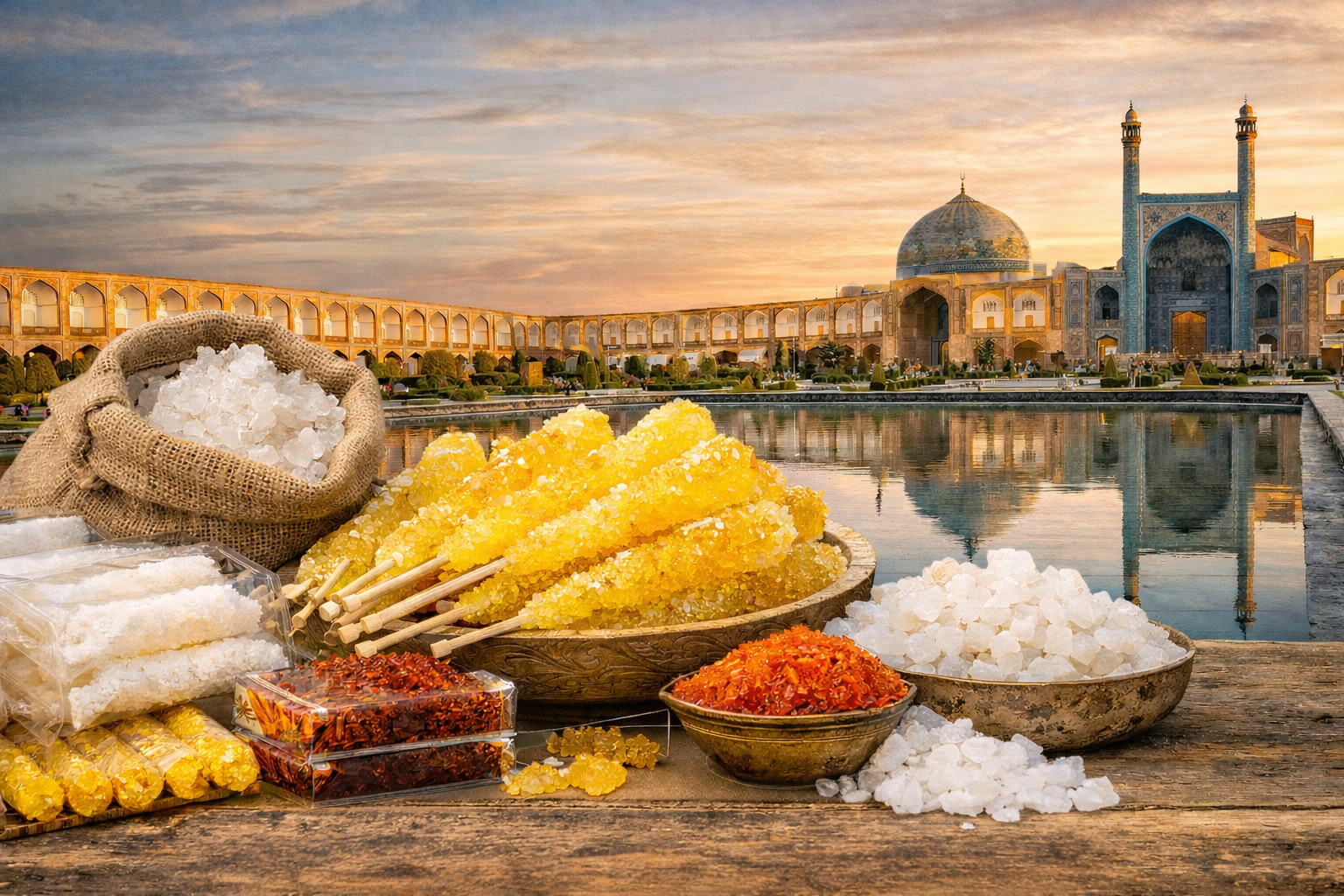 فروش عمده نبات اصفهان